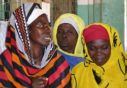 Traditional midwives taking part in misoprostol study