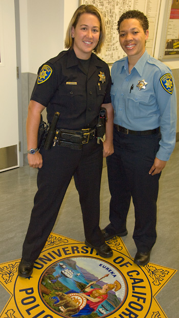  ... on instincts and diligence of two members of UC Berkeley police force
