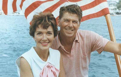 Ronald and Nancy Reagan, 1964